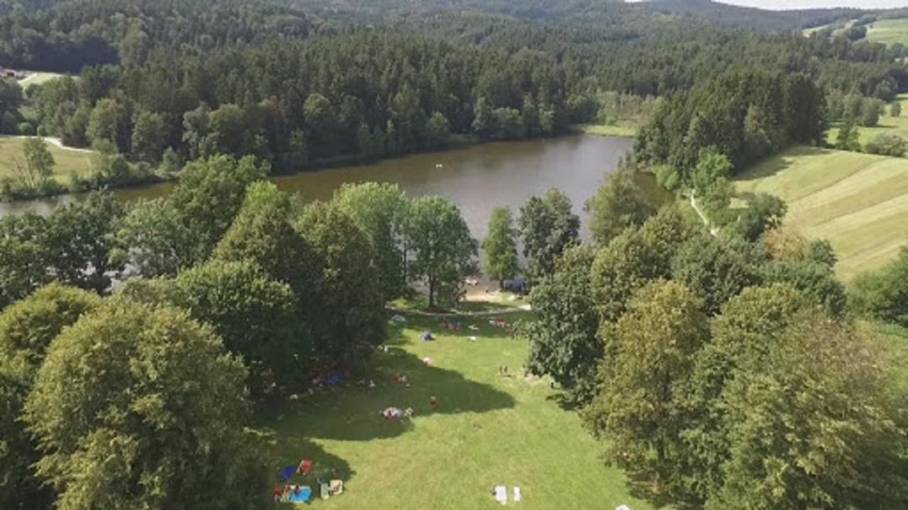 Ferienwohnung Hauzenberg Blick Buitenkant foto